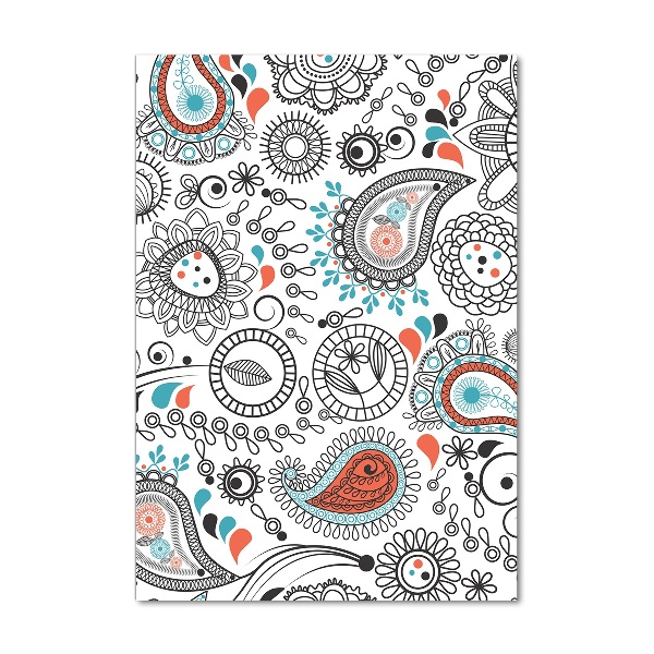 Cuadro decorativo en cristal con canto pulido vertical Adornos