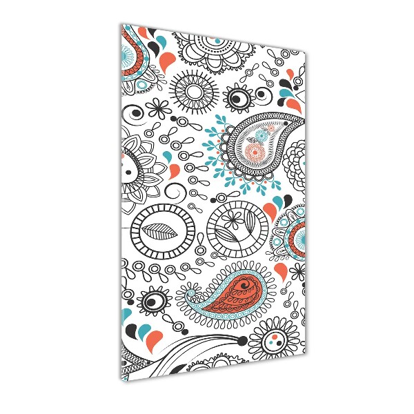 Cuadro decorativo en cristal con canto pulido vertical Adornos