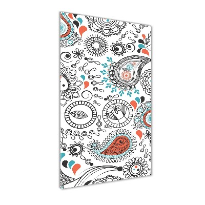 Cuadro decorativo en cristal con canto pulido vertical Adornos