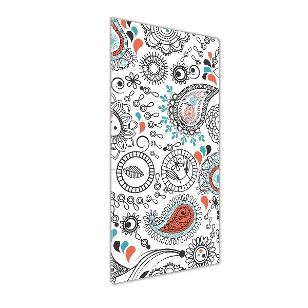 Cuadro decorativo en cristal con canto pulido vertical Adornos