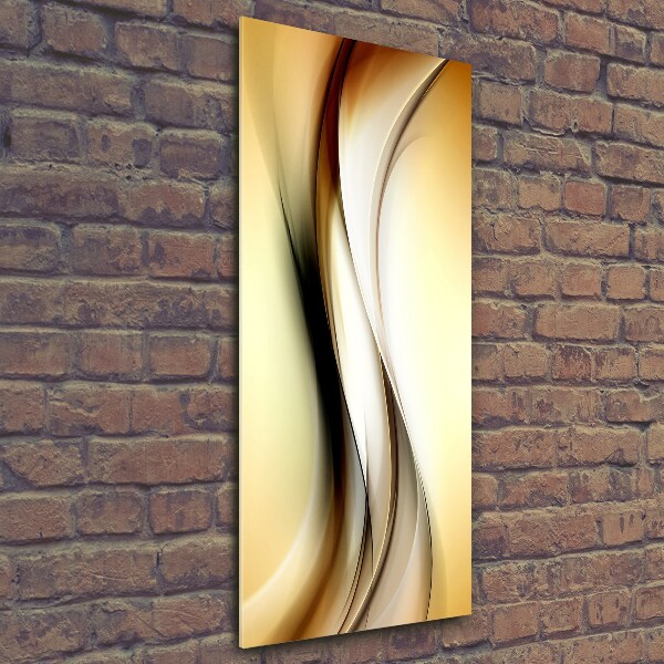 Cuadro de cristal moderno efecto brillo vertical Fondo abstracto