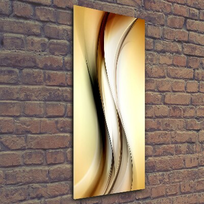 Cuadro de cristal moderno efecto brillo vertical Fondo abstracto