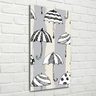 Foto-obraz szkło hartowane pionowy Parasole
