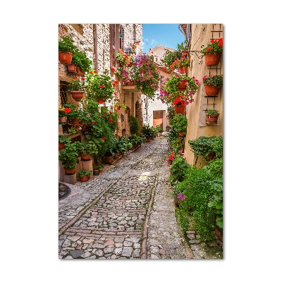 Cuadro de vidrio templado 4mm para pared vertical Umbría, Italia