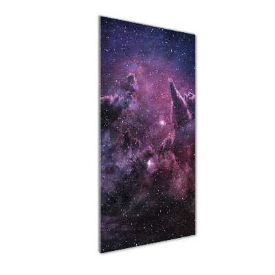 Cuadro de vidrio templado 4mm para pared vertical Nebulosa