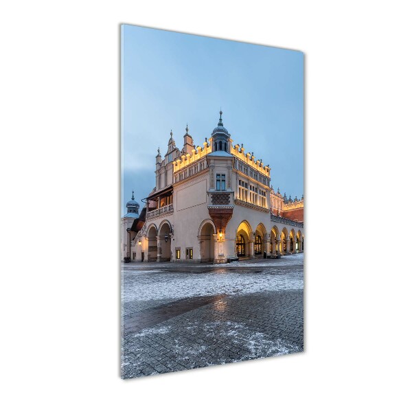 Cuadro decorativo en cristal con canto pulido vertical Cracovia, Polonia
