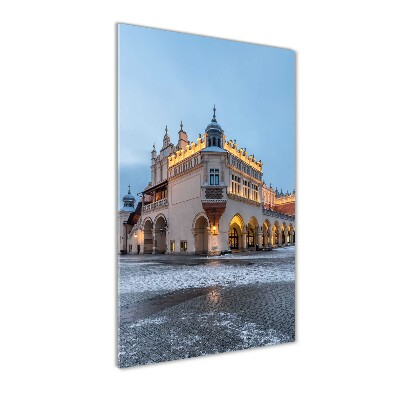 Cuadro decorativo en cristal con canto pulido vertical Cracovia, Polonia