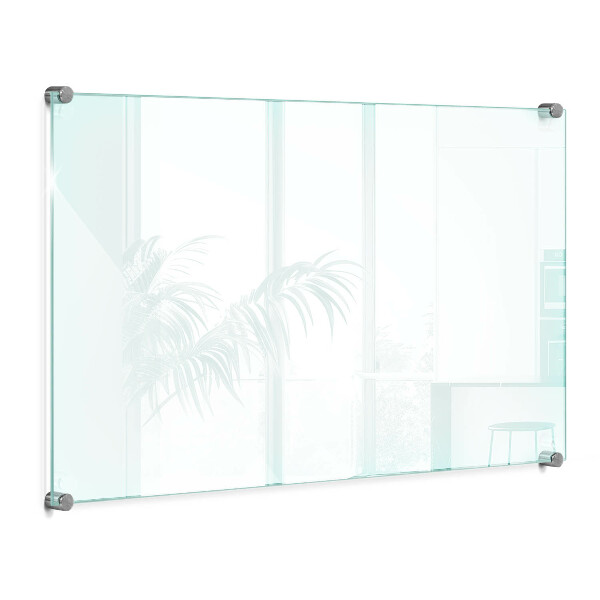 Salpicadero de cocina transparente 