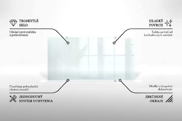 Salpicadero de cocina transparente 