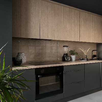 Salpicadero de cocina transparente 