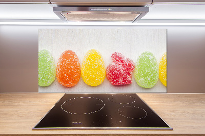 Panel de pared de cocina Gomitas de colores