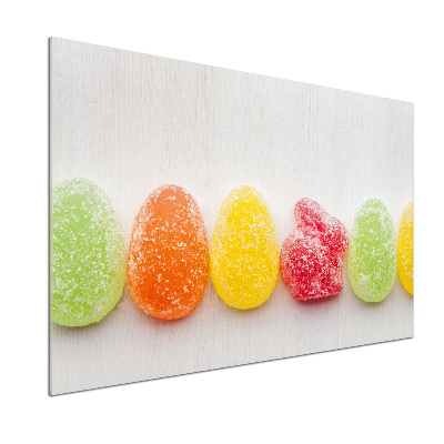 Panel de pared de cocina Gomitas de colores