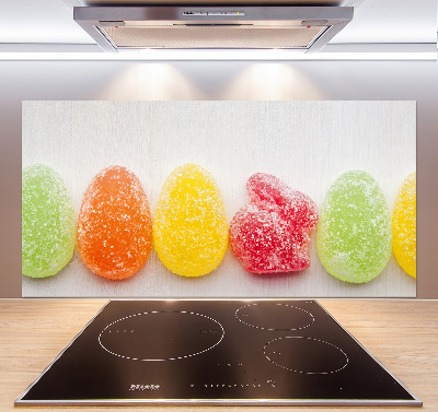 Panel de pared de cocina Gomitas de colores