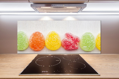 Panel de pared de cocina Gomitas de colores