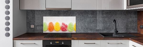 Panel de pared de cocina Gomitas de colores