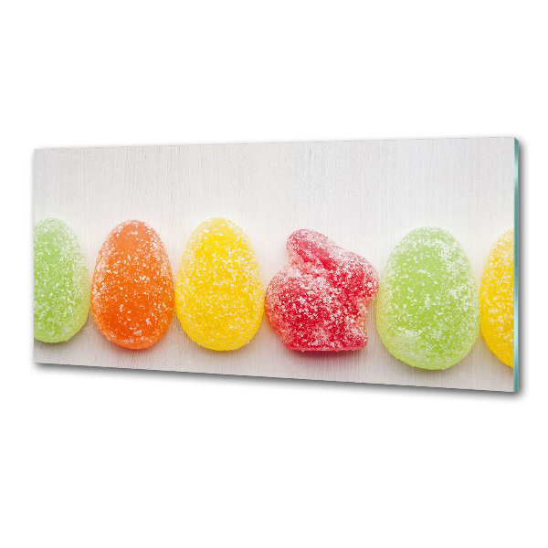 Panel de pared de cocina Gomitas de colores