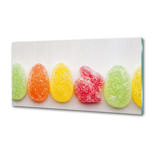 Panel de pared de cocina Gomitas de colores