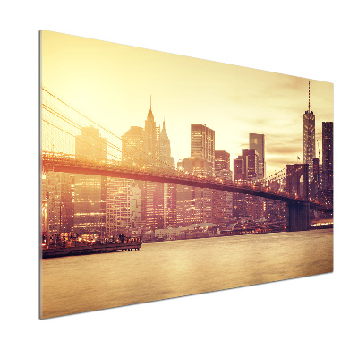 Panel de pared de cocina Manhattan Nueva York