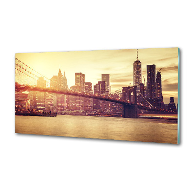 Panel de pared de cocina Manhattan Nueva York