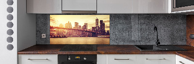Panel de pared de cocina Manhattan Nueva York