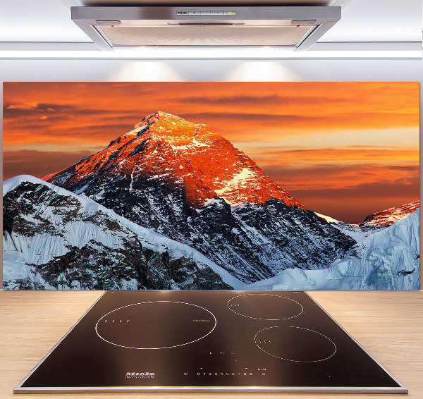 Panel de pared de cocina Cumbre del Everest