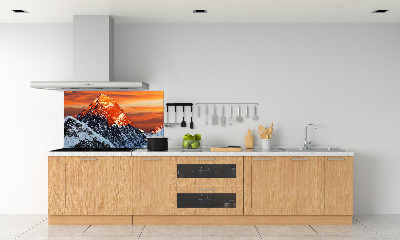 Panel de pared de cocina Cumbre del Everest