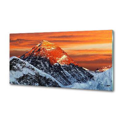 Panel de pared de cocina Cumbre del Everest