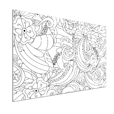 Panel antisalpicaduras Adornos