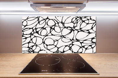 Salpicadero de cocina Círculos caóticos