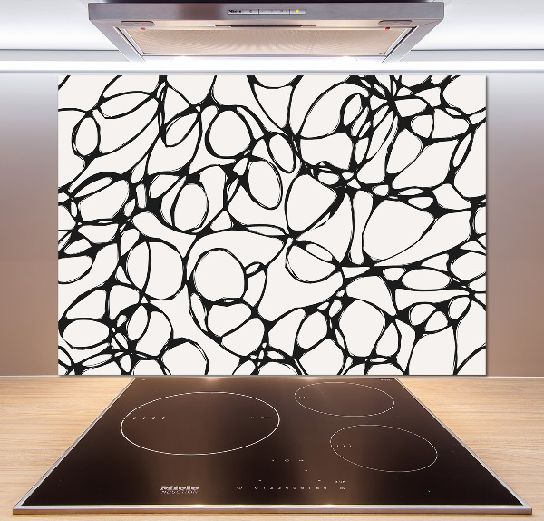 Salpicadero de cocina Círculos caóticos