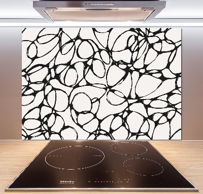 Salpicadero de cocina Círculos caóticos