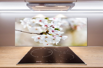 Salpicadero de cocina flores de cerezo