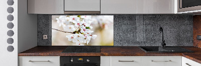 Salpicadero de cocina flores de cerezo