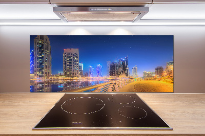 Panel szklany do kuchni Dubaj