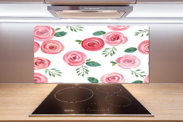 Panel para cocina Rosas