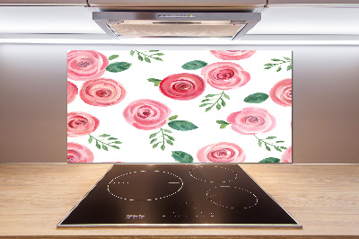 Panel para cocina Rosas