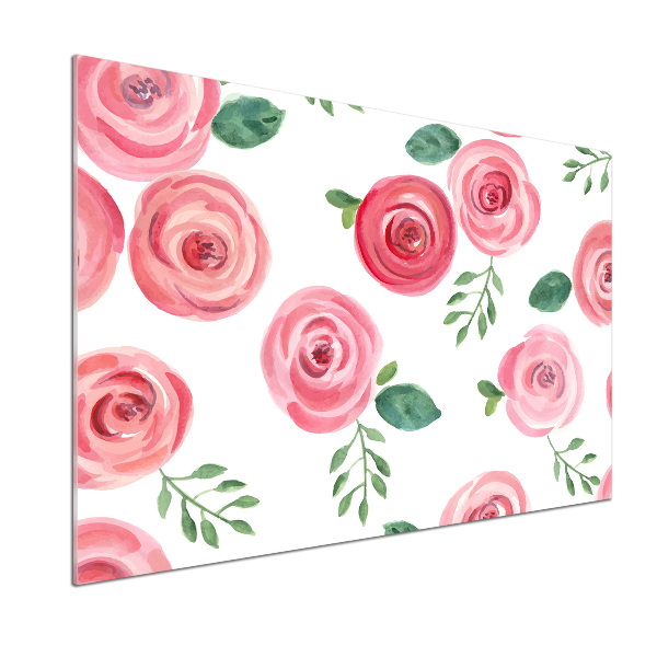 Panel para cocina Rosas