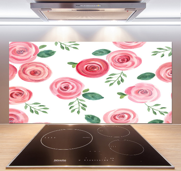 Panel para cocina Rosas