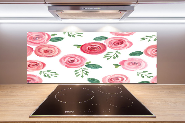 Panel para cocina Rosas