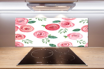 Panel para cocina Rosas