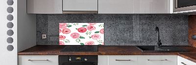 Panel para cocina Rosas