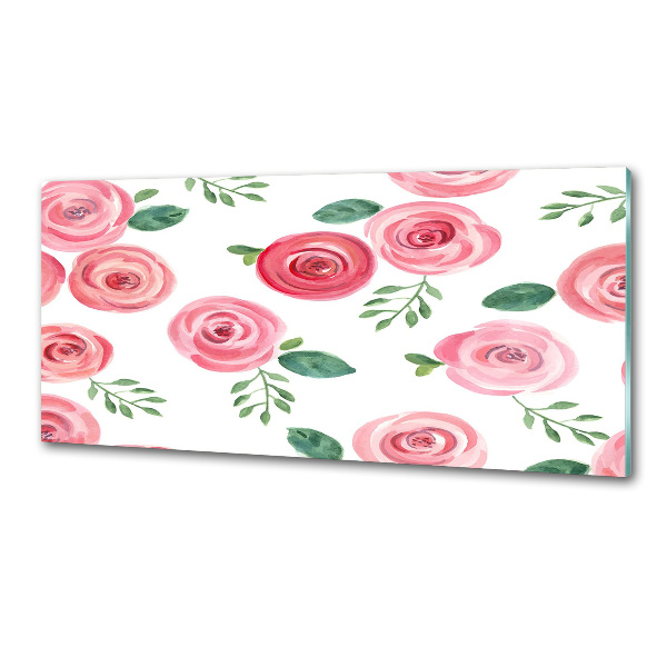 Panel para cocina Rosas