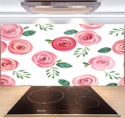 Panel para cocina Rosas