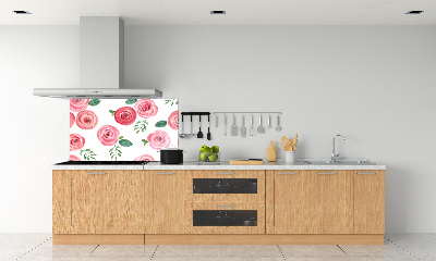 Panel para cocina Rosas