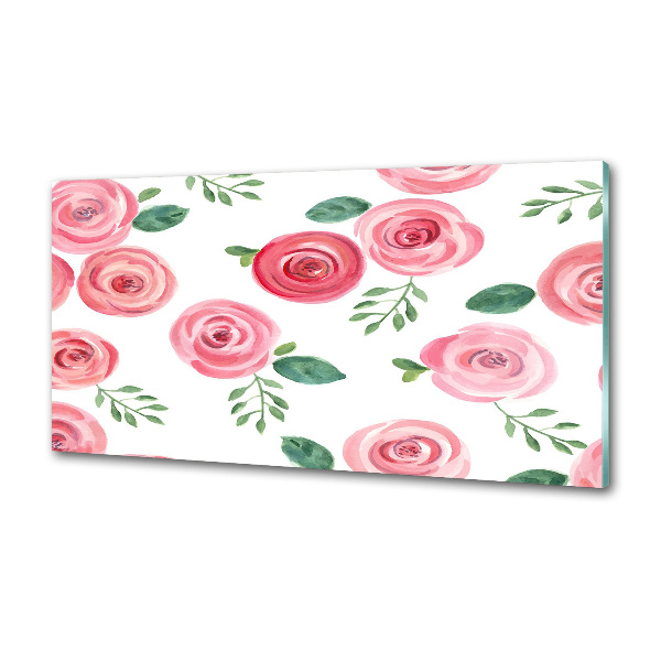 Panel para cocina Rosas