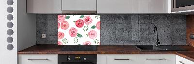 Panel para cocina Rosas
