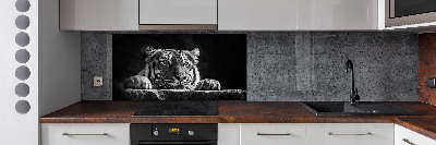 Panel de pared de cocina Tigre
