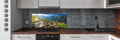 Panel lacobel Wschód słońca Tatry