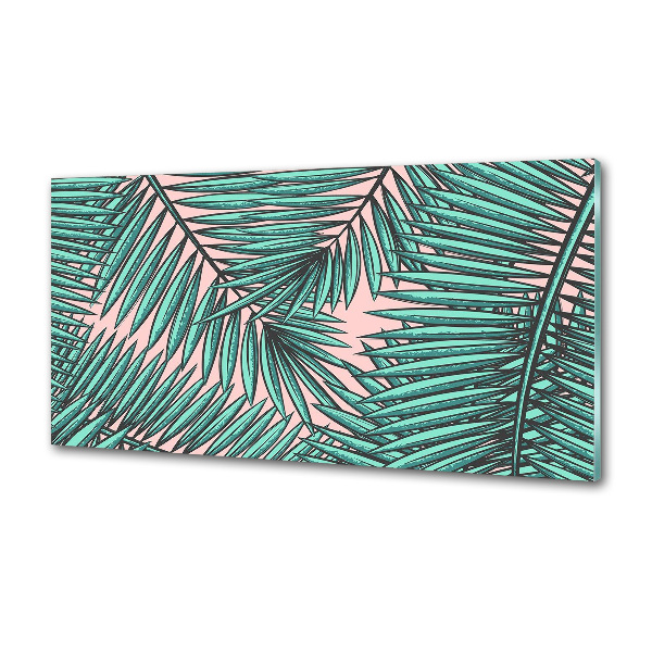 Panel antisalpicaduras hojas de palma