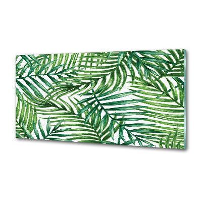 Salpicadero para cocina hojas de palma